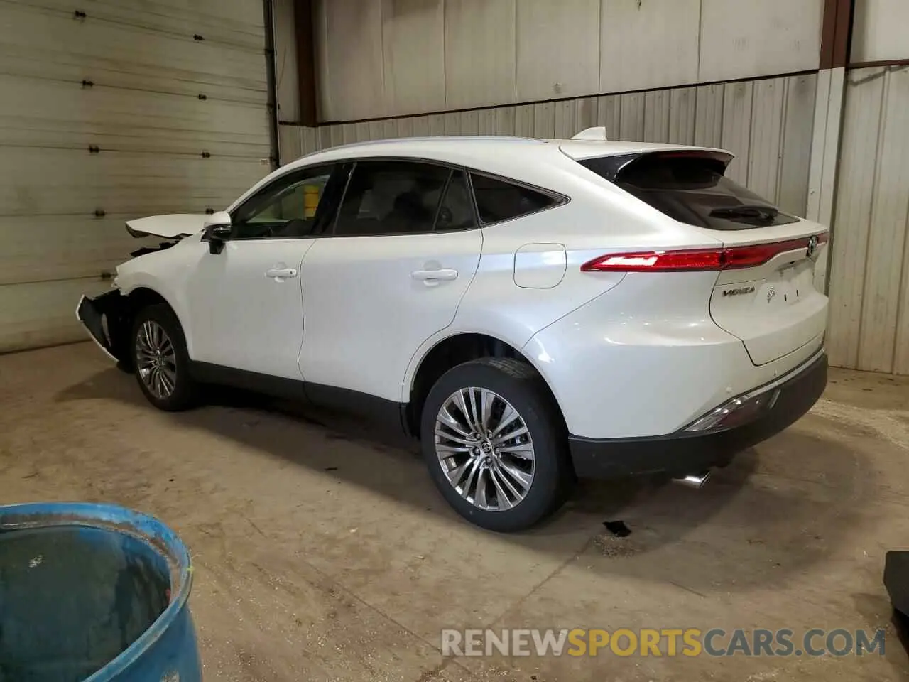2 fotografías del automóvil dañado JTEAAAAH7NJ096721 TOYOTA VENZA 2022