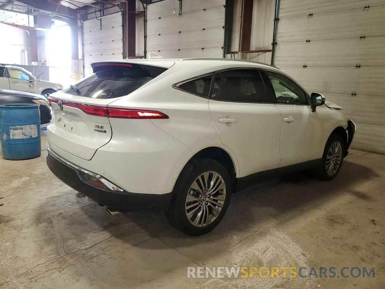3 fotografías del automóvil dañado JTEAAAAH7NJ096721 TOYOTA VENZA 2022