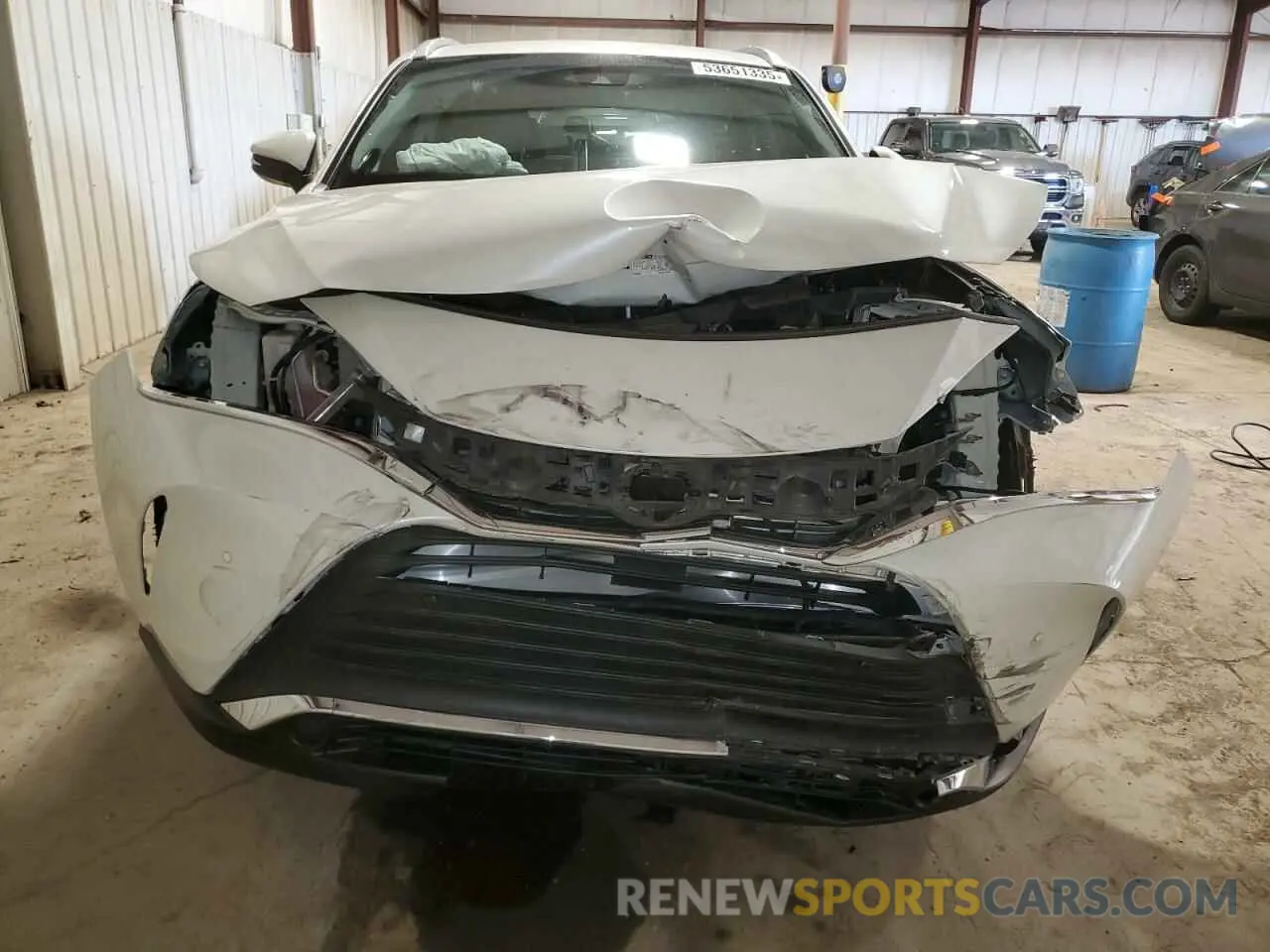 5 fotografías del automóvil dañado JTEAAAAH7NJ096721 TOYOTA VENZA 2022