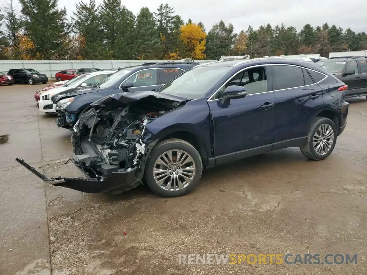 1 fotografías del automóvil dañado JTEAAAAH7NJ102517 TOYOTA VENZA 2022