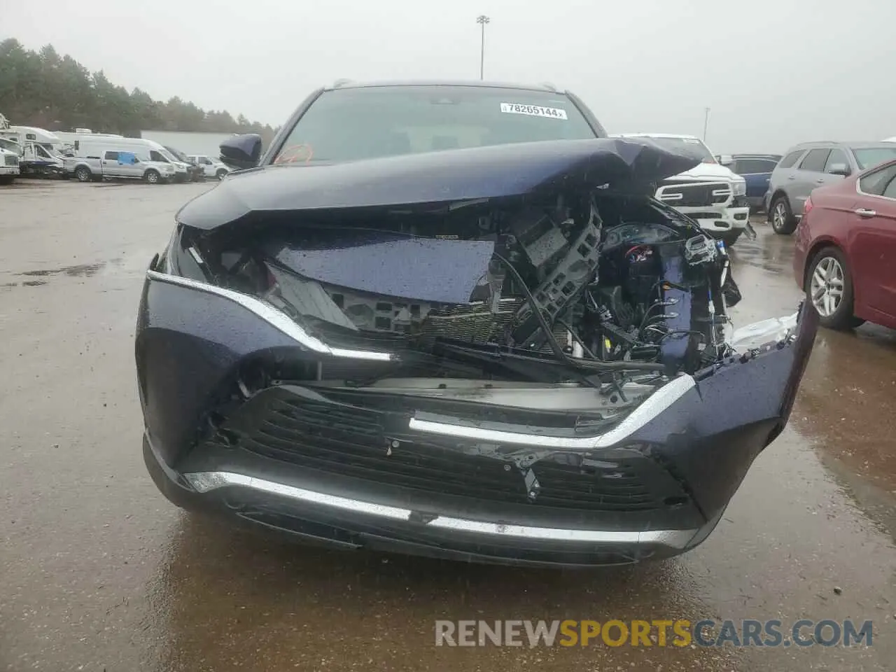 5 fotografías del automóvil dañado JTEAAAAH7NJ102517 TOYOTA VENZA 2022
