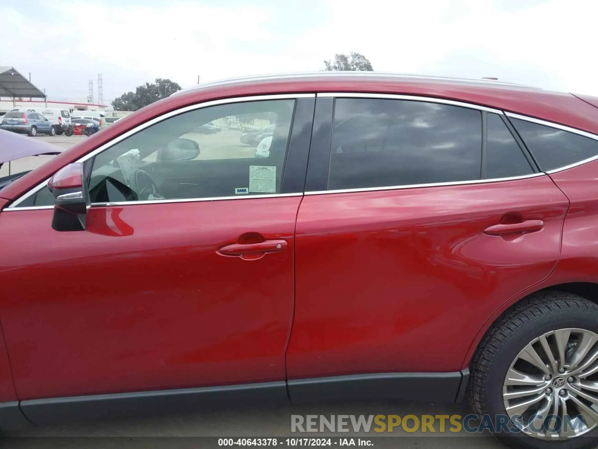 15 fotografías del automóvil dañado JTEAAAAH8NJ097733 TOYOTA VENZA 2022