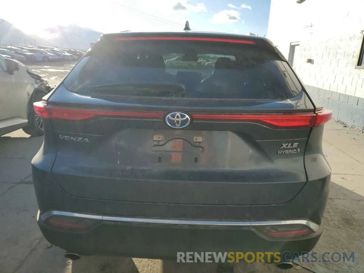 6 fotografías del automóvil dañado JTEAAAAH8NJ106589 TOYOTA VENZA 2022