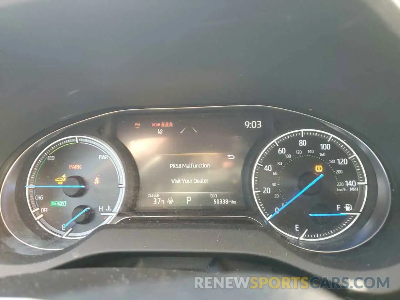 9 fotografías del automóvil dañado JTEAAAAH8NJ106589 TOYOTA VENZA 2022