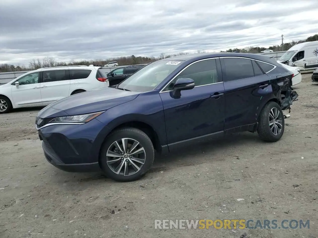 1 fotografías del automóvil dañado JTEAAAAH8NJ117950 TOYOTA VENZA 2022