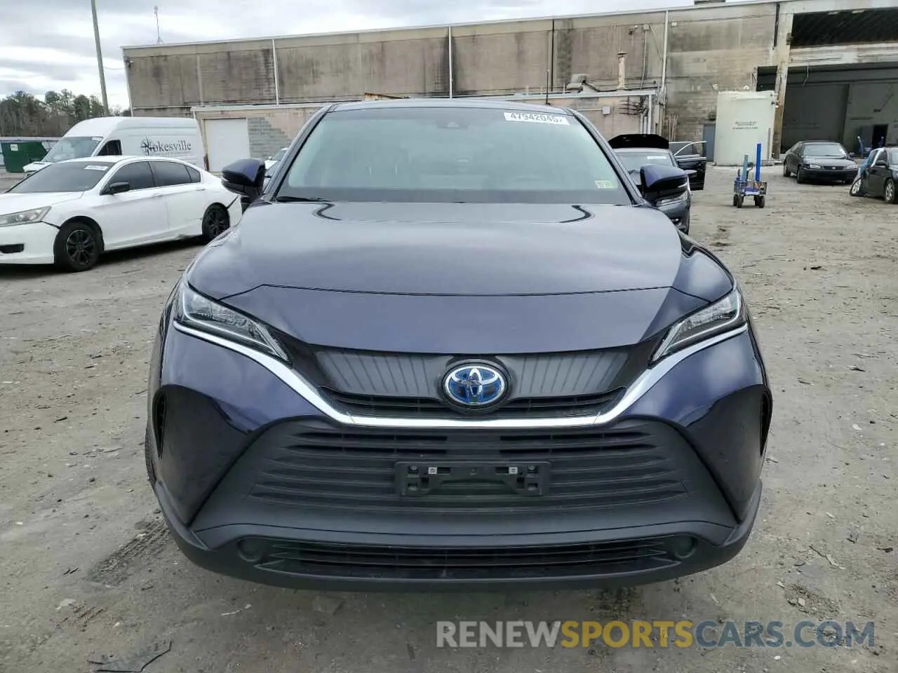 5 fotografías del automóvil dañado JTEAAAAH8NJ117950 TOYOTA VENZA 2022