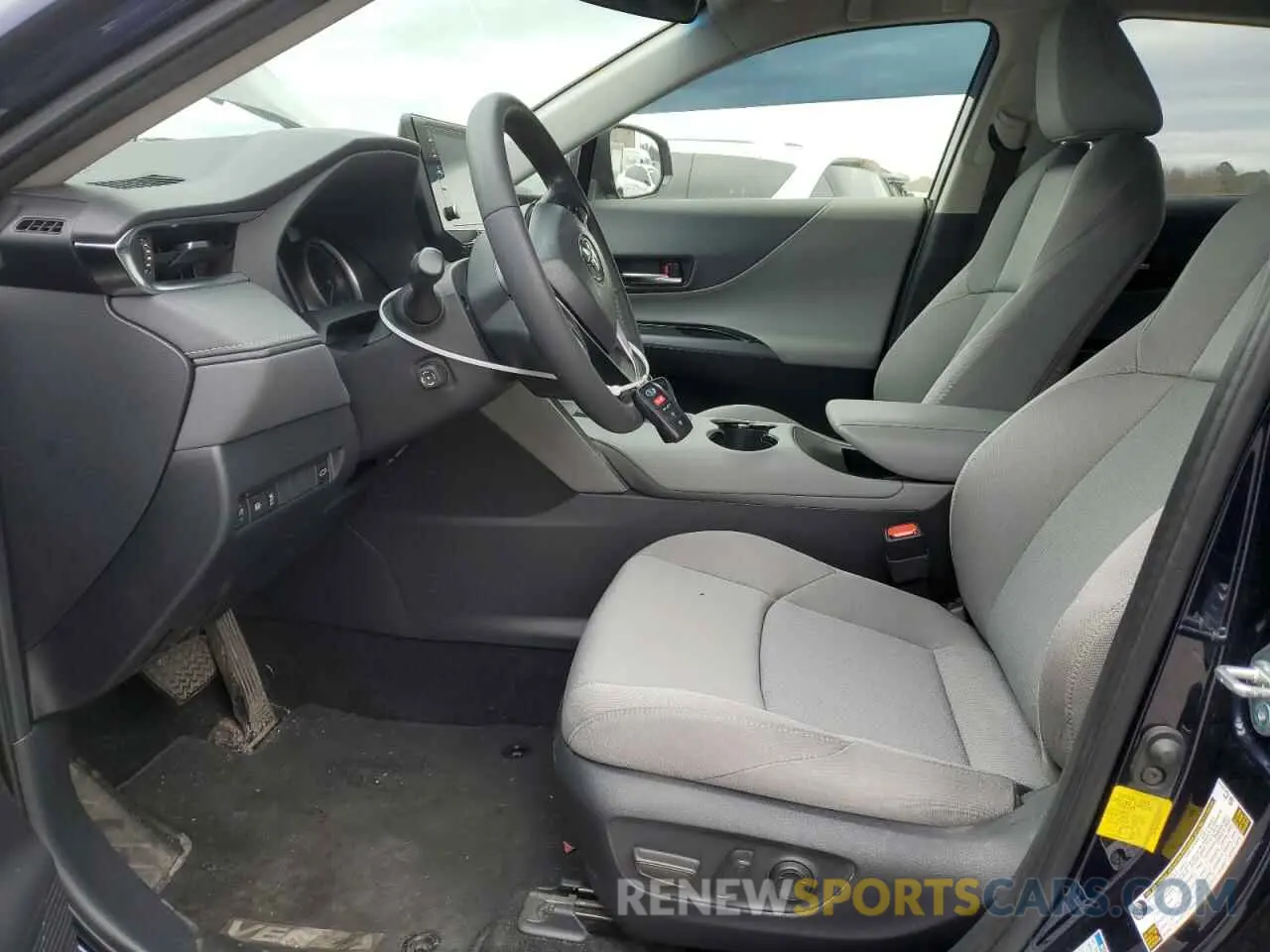 7 fotografías del automóvil dañado JTEAAAAH8NJ117950 TOYOTA VENZA 2022