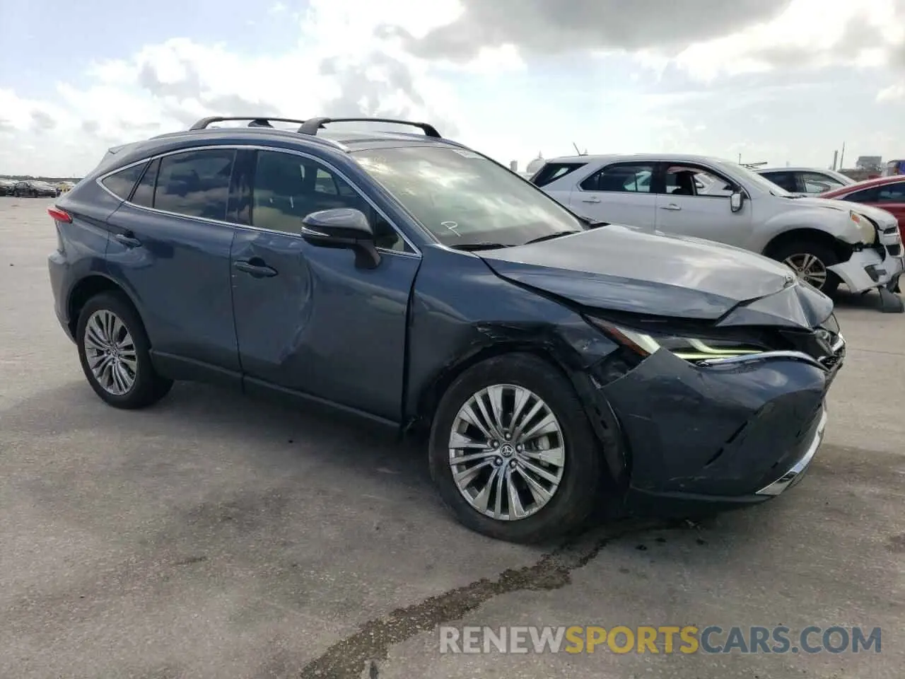4 fotografías del automóvil dañado JTEAAAAH9NJ089866 TOYOTA VENZA 2022