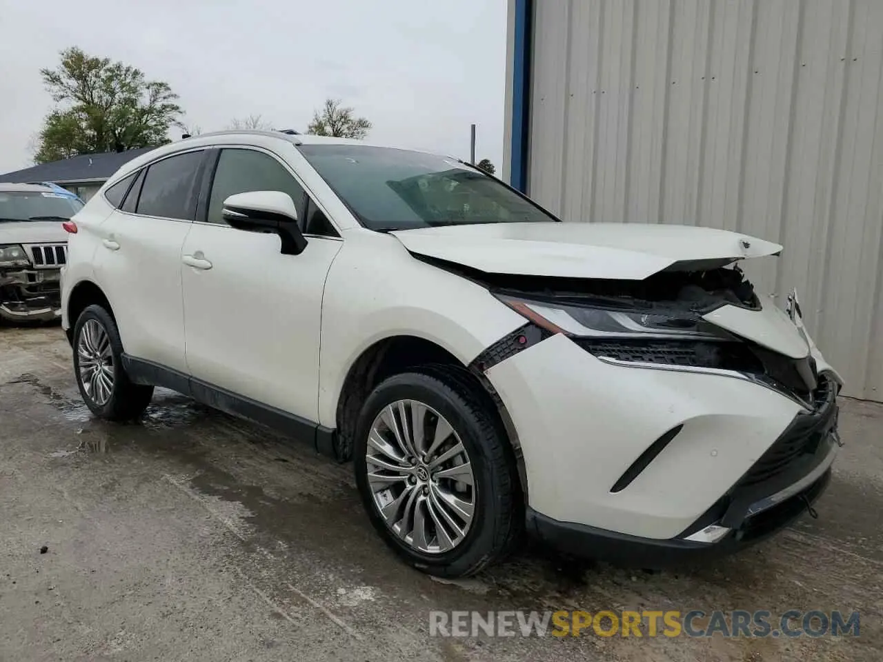 4 fotografías del automóvil dañado JTEAAAAH9NJ093318 TOYOTA VENZA 2022
