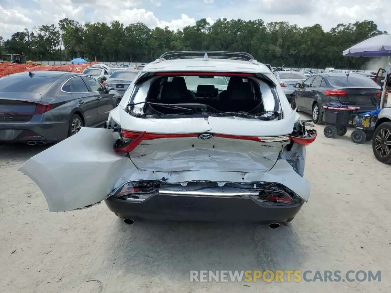 6 fotografías del automóvil dañado JTEAAAAH0PJ125527 TOYOTA VENZA 2023
