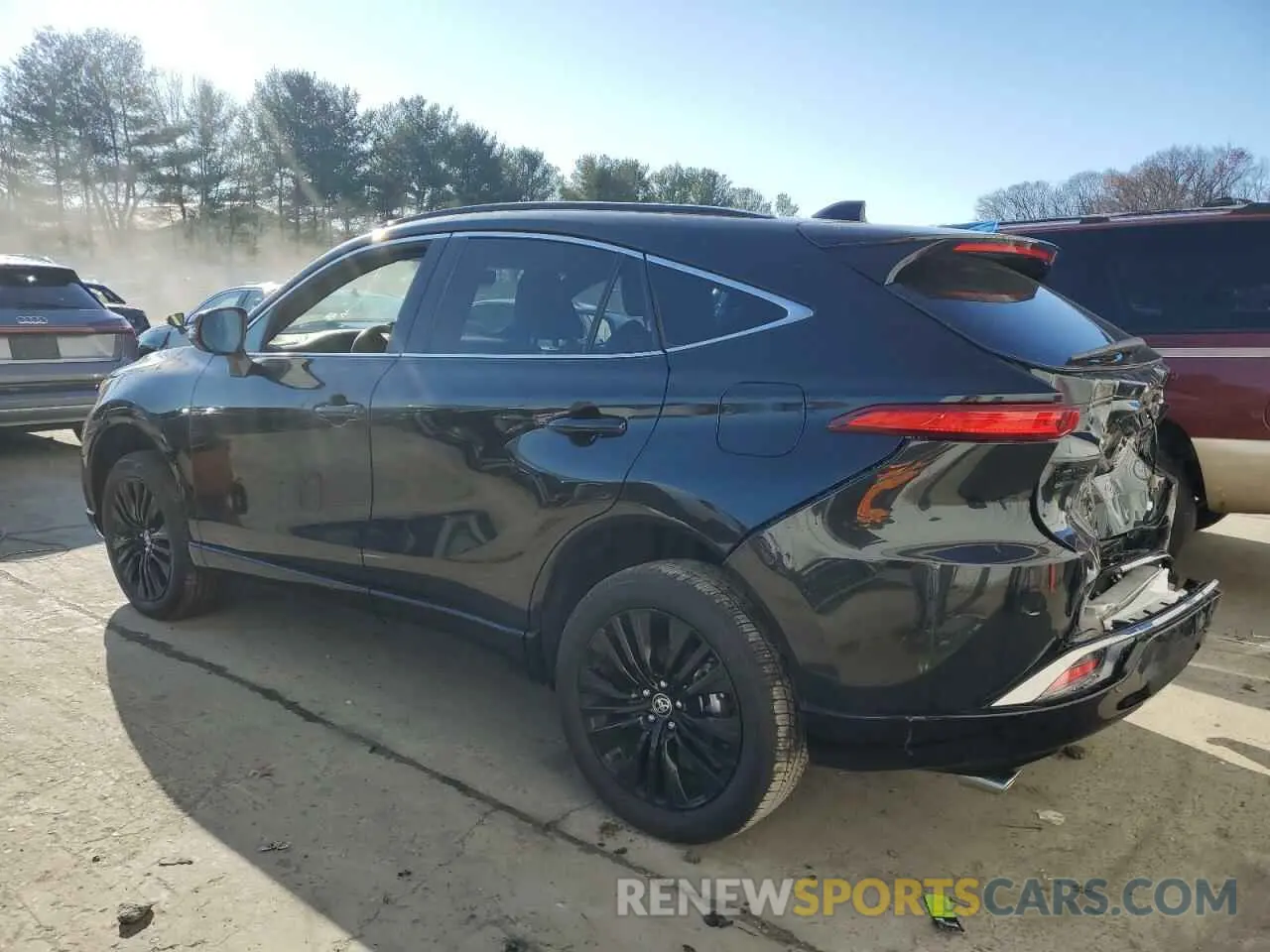 2 fotografías del automóvil dañado JTEAAAAH0PJ145938 TOYOTA VENZA 2023