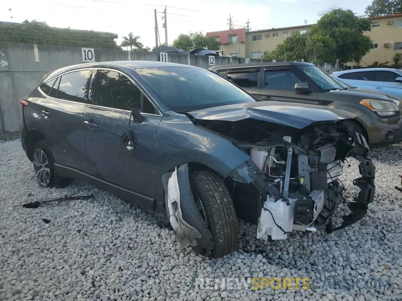 4 fotografías del automóvil dañado JTEAAAAH0PJ151318 TOYOTA VENZA 2023