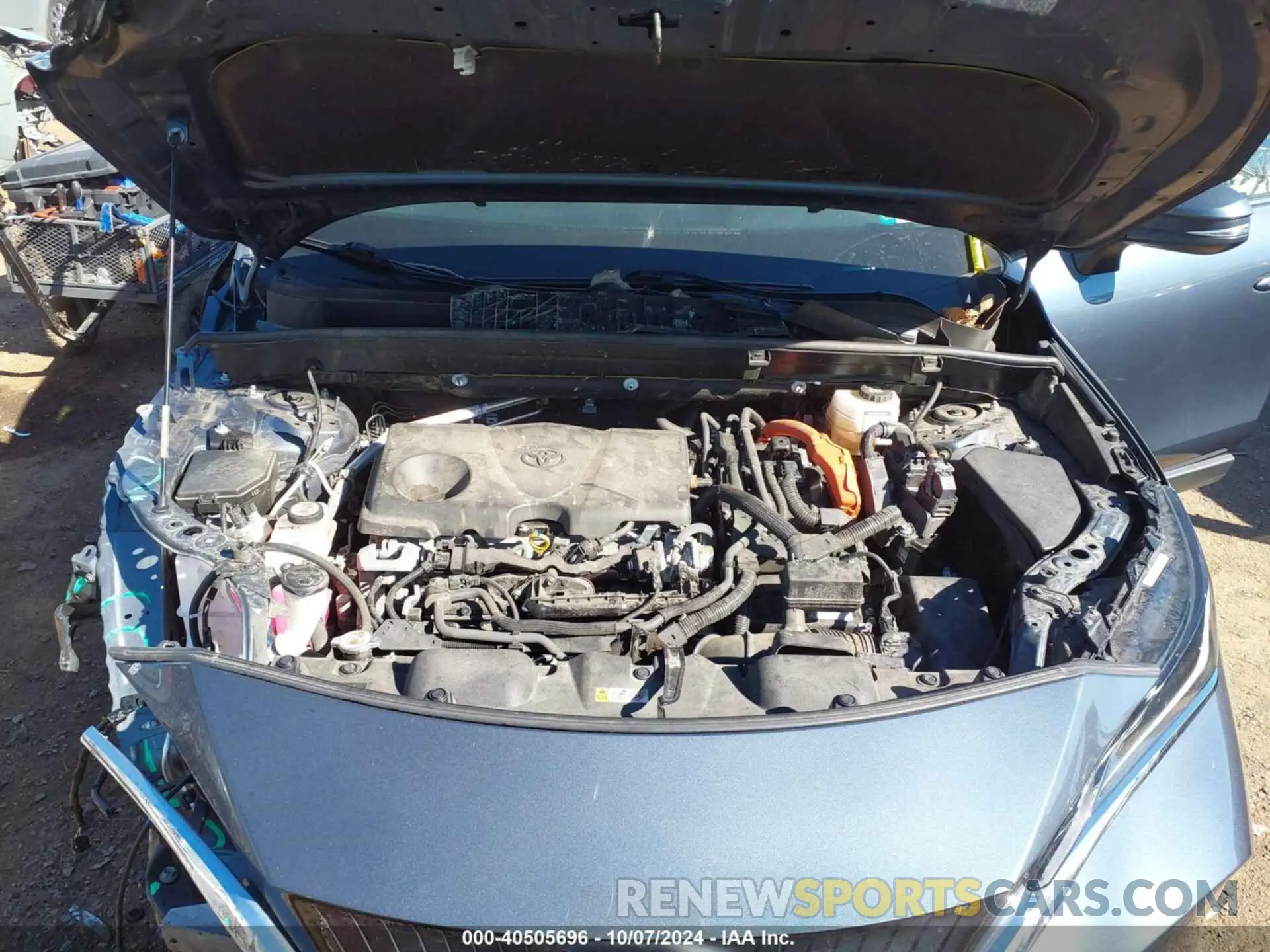 10 fotografías del automóvil dañado JTEAAAAH1PJ123995 TOYOTA VENZA 2023