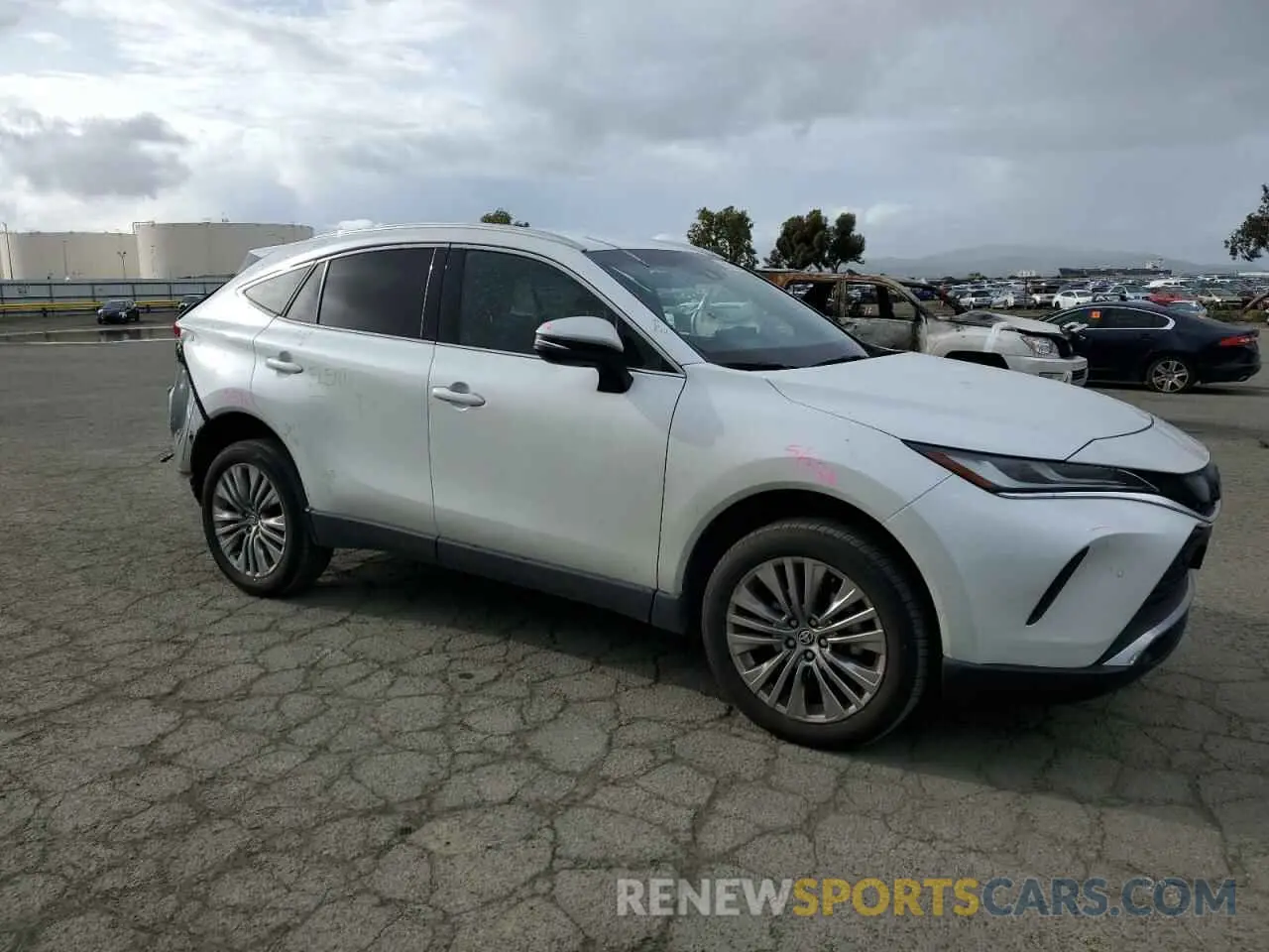 4 fotografías del automóvil dañado JTEAAAAH1PJ125410 TOYOTA VENZA 2023