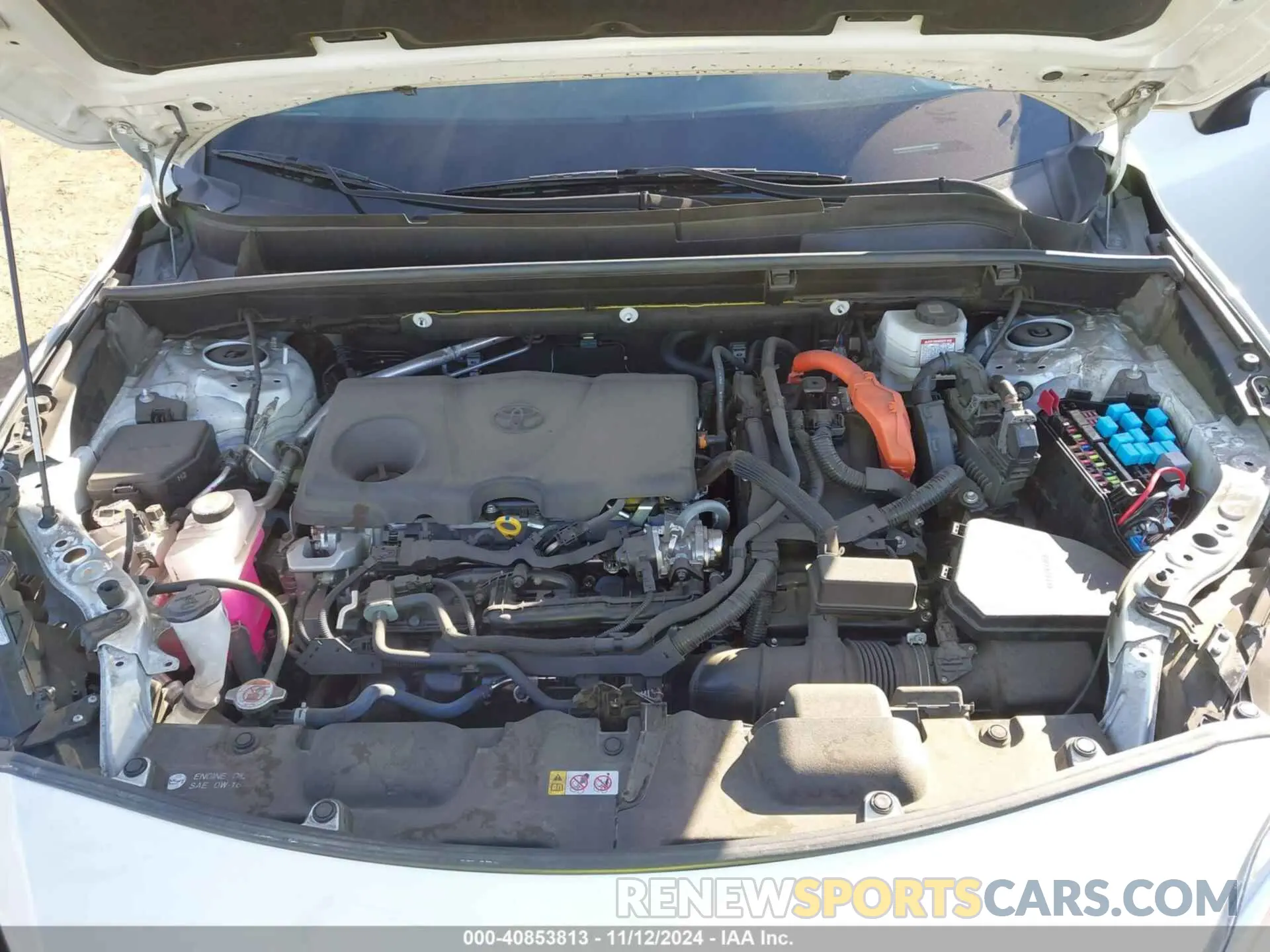 10 fotografías del automóvil dañado JTEAAAAH1PJ128078 TOYOTA VENZA 2023