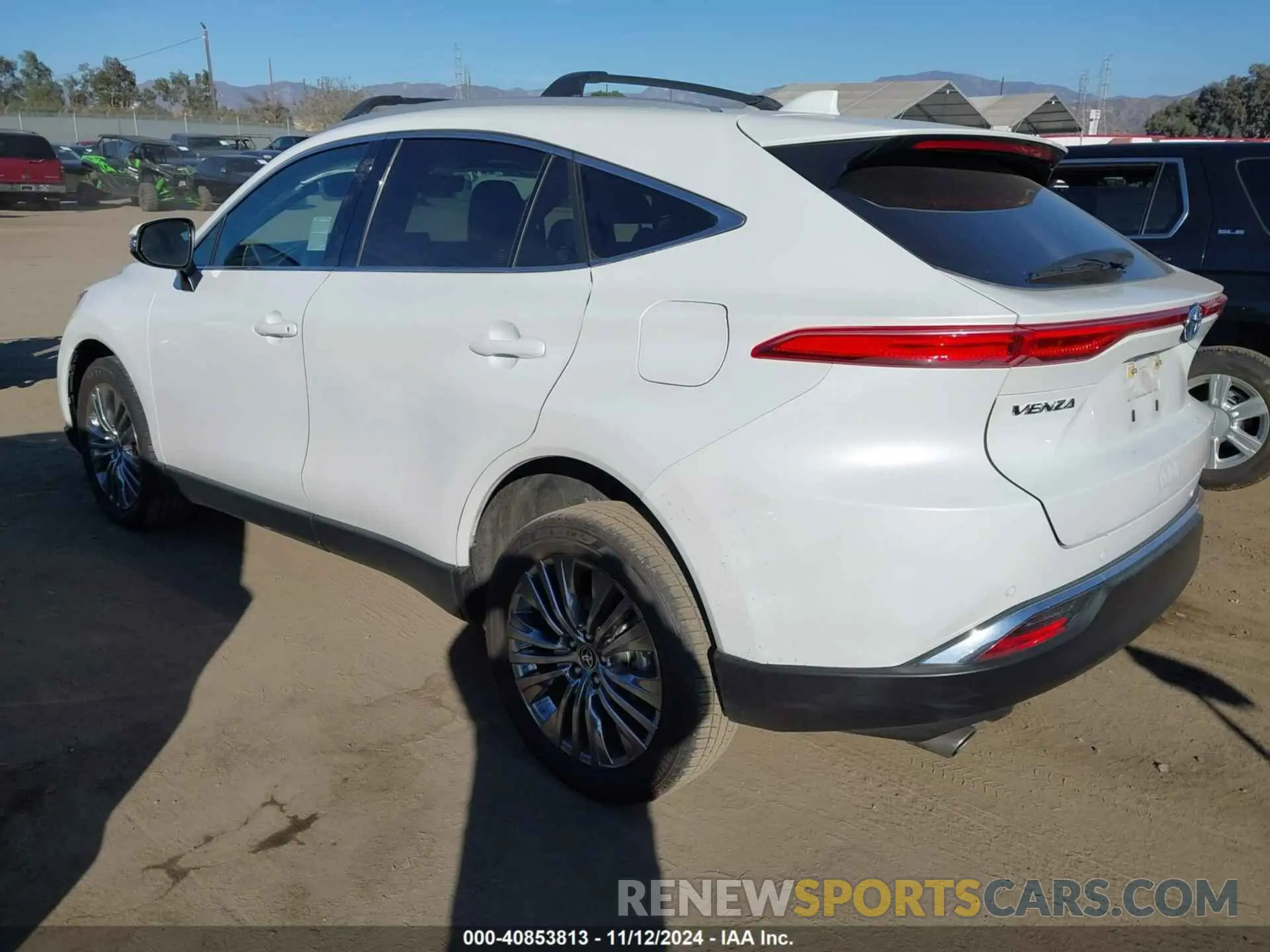 3 fotografías del automóvil dañado JTEAAAAH1PJ128078 TOYOTA VENZA 2023