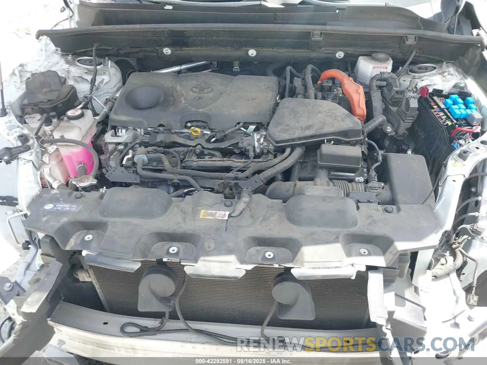 10 fotografías del automóvil dañado JTEAAAAH1PJ135399 TOYOTA VENZA 2023
