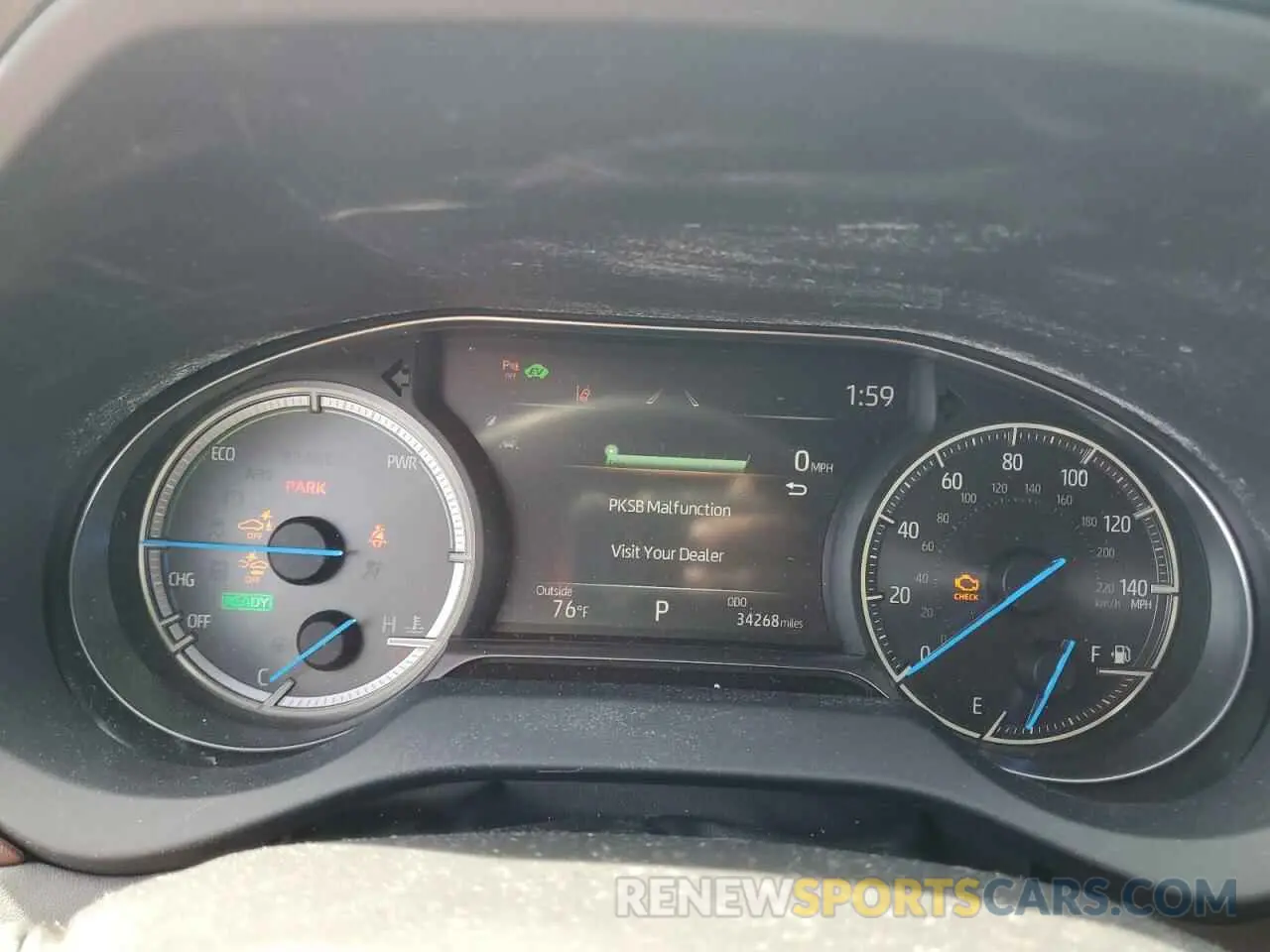 9 fotografías del automóvil dañado JTEAAAAH1PJ136777 TOYOTA VENZA 2023