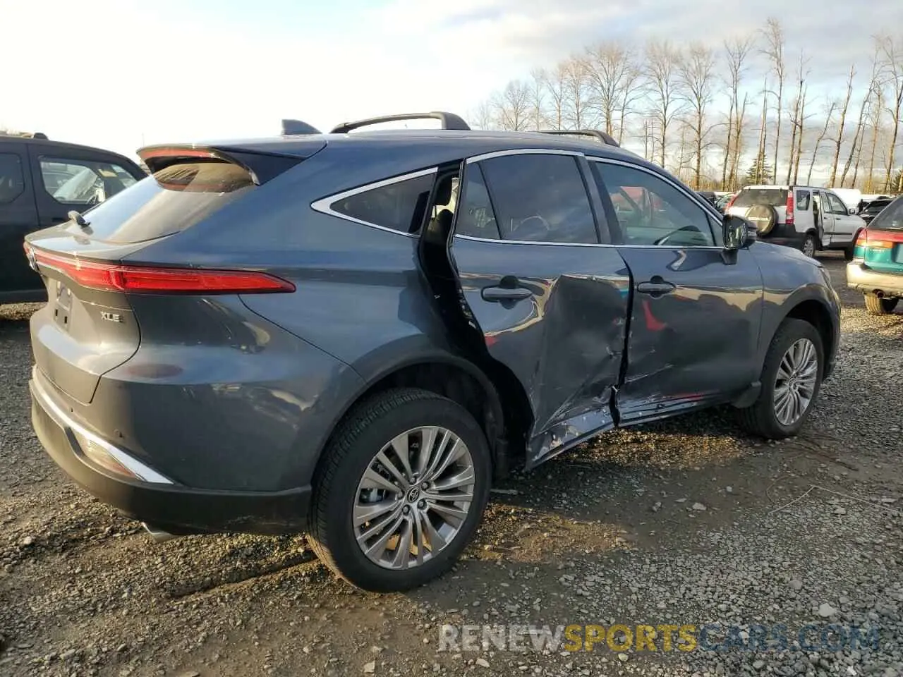 3 fotografías del automóvil dañado JTEAAAAH3PJ146744 TOYOTA VENZA 2023