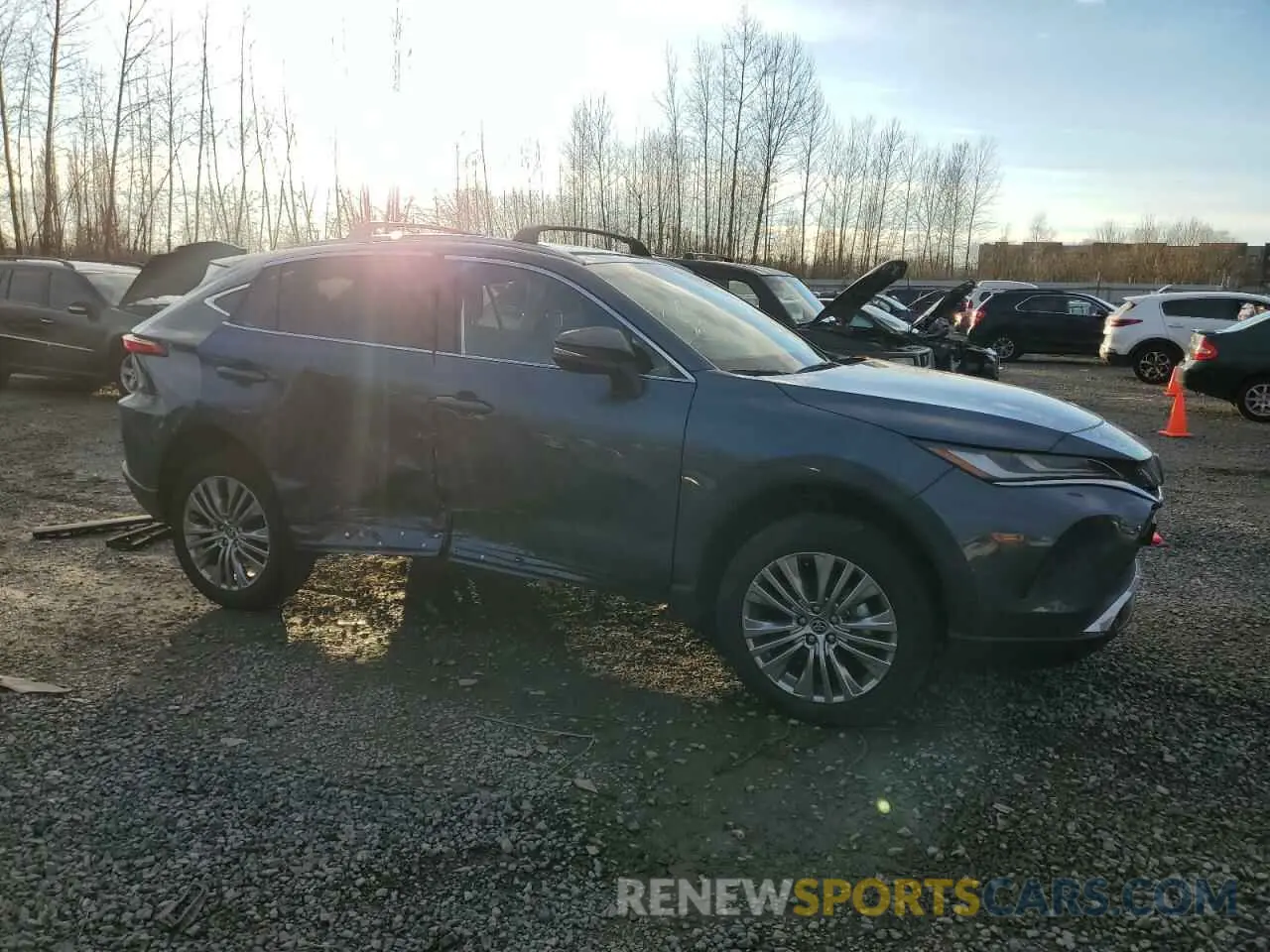 4 fotografías del automóvil dañado JTEAAAAH3PJ146744 TOYOTA VENZA 2023