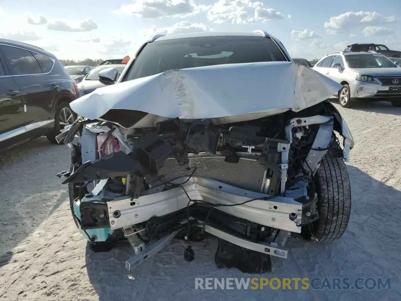 5 fotografías del automóvil dañado JTEAAAAH3PJ148168 TOYOTA VENZA 2023