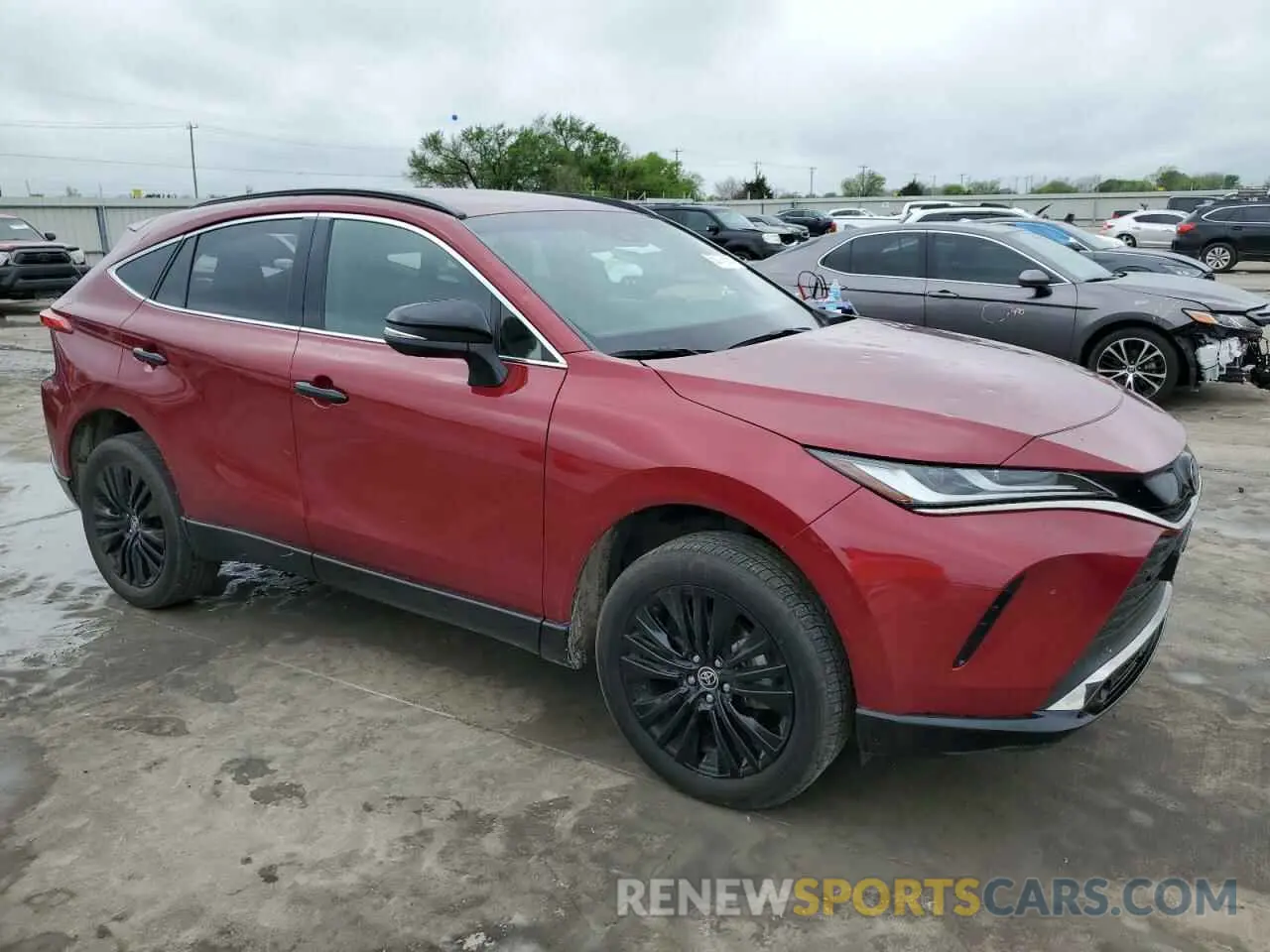 4 fotografías del automóvil dañado JTEAAAAH4PJ122386 TOYOTA VENZA 2023