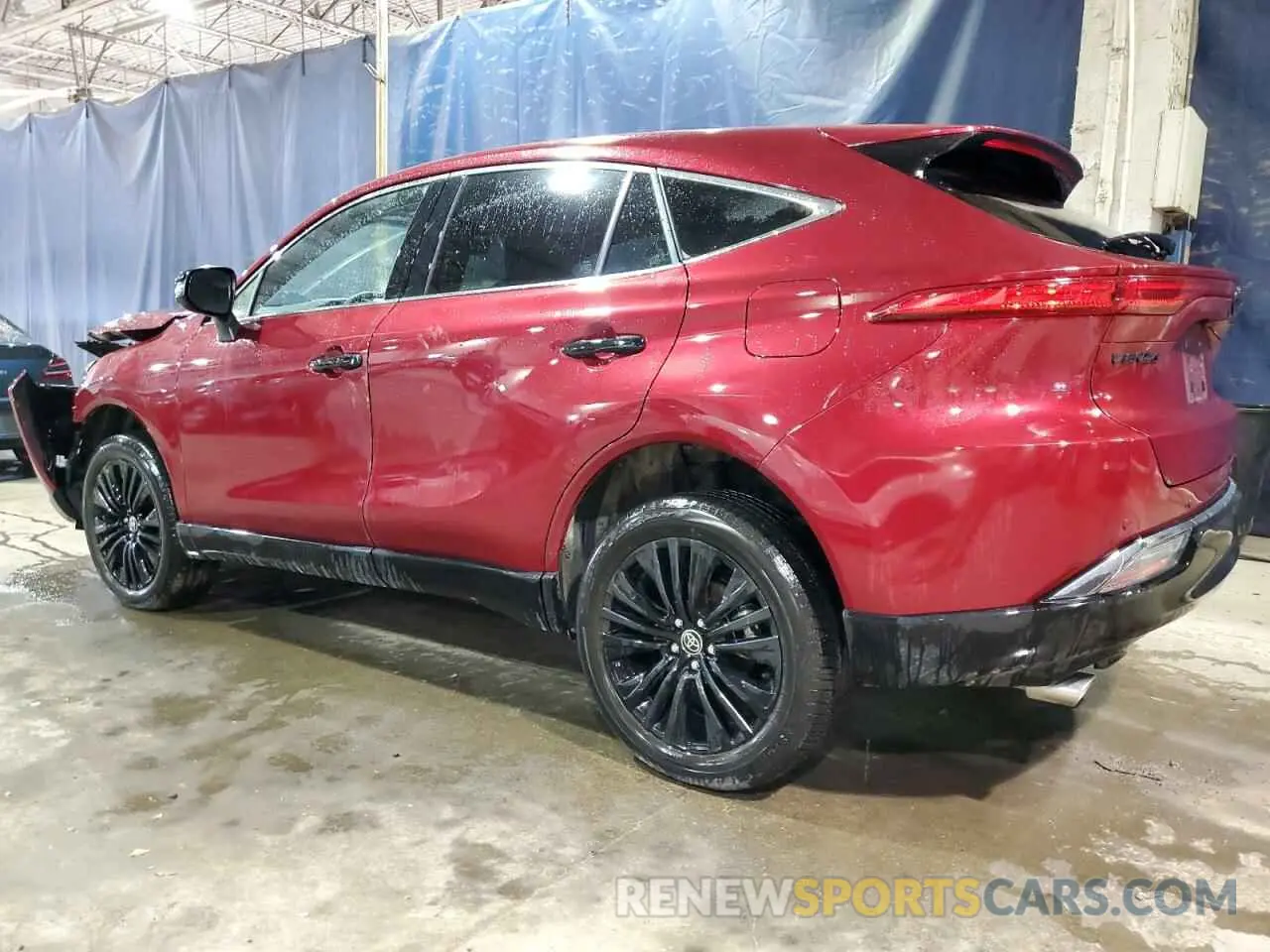 2 fotografías del automóvil dañado JTEAAAAH4PJ129628 TOYOTA VENZA 2023