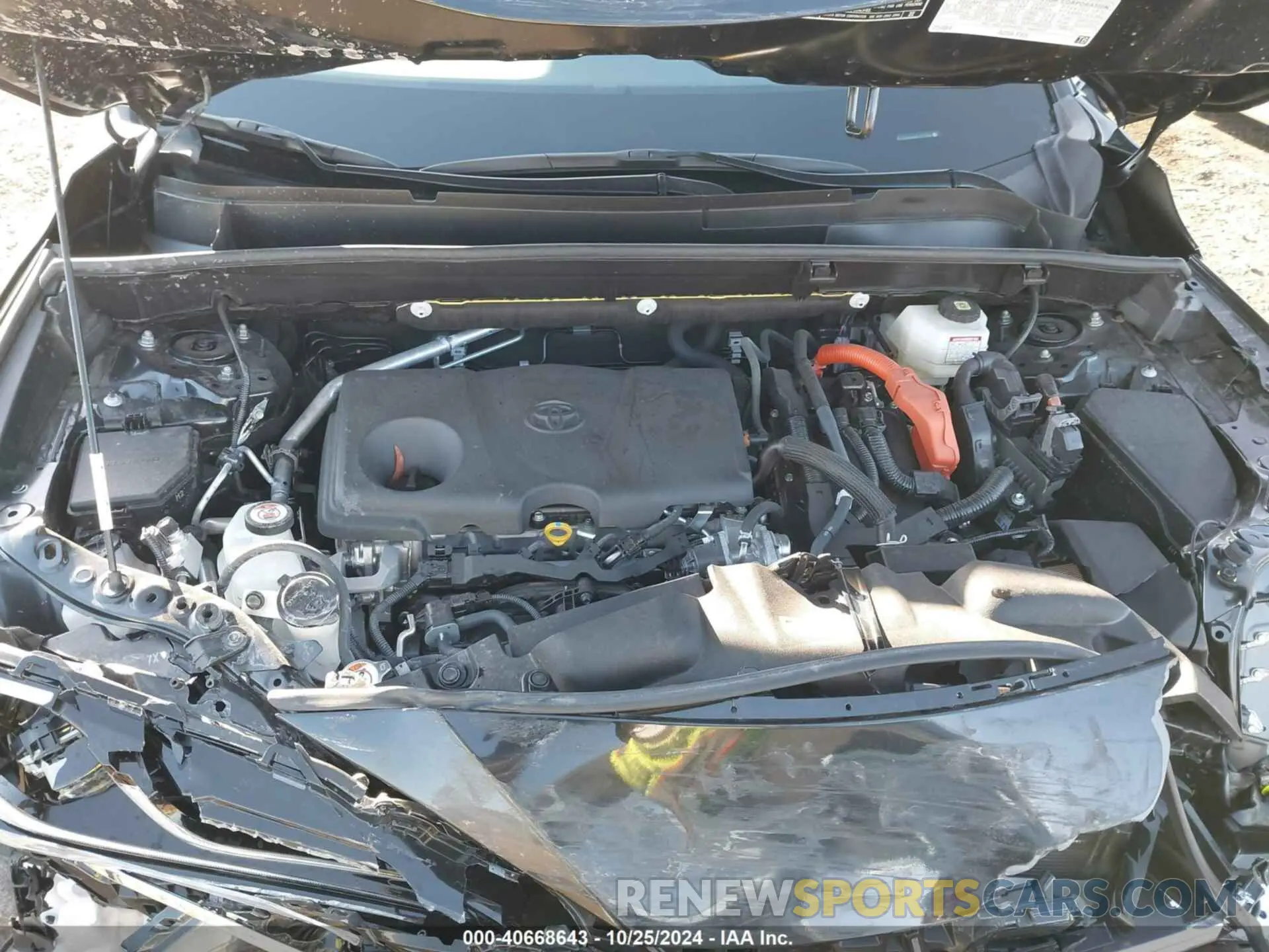 10 fotografías del automóvil dañado JTEAAAAH4PJ151094 TOYOTA VENZA 2023