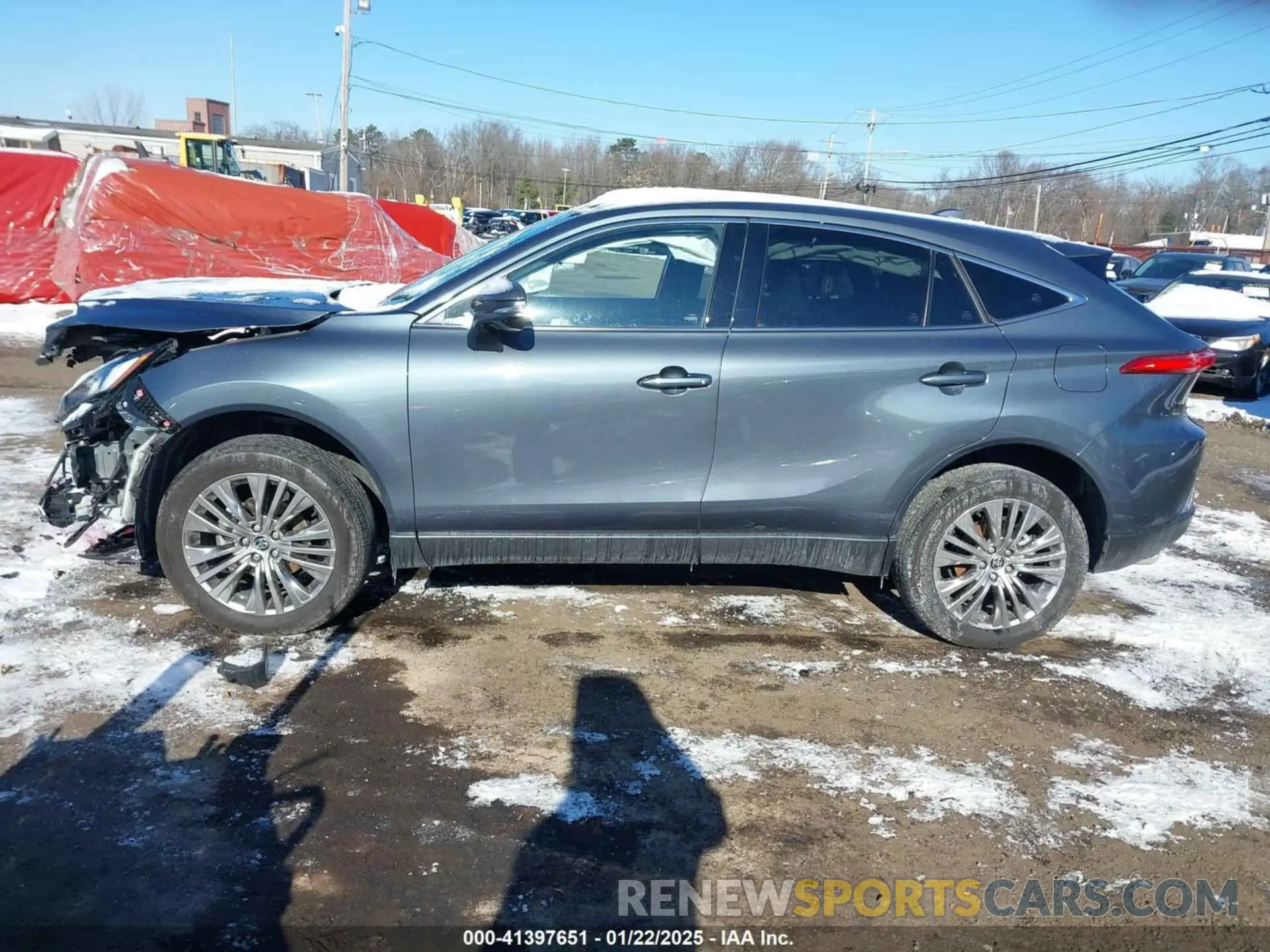 14 fotografías del automóvil dañado JTEAAAAH5PJ144090 TOYOTA VENZA 2023