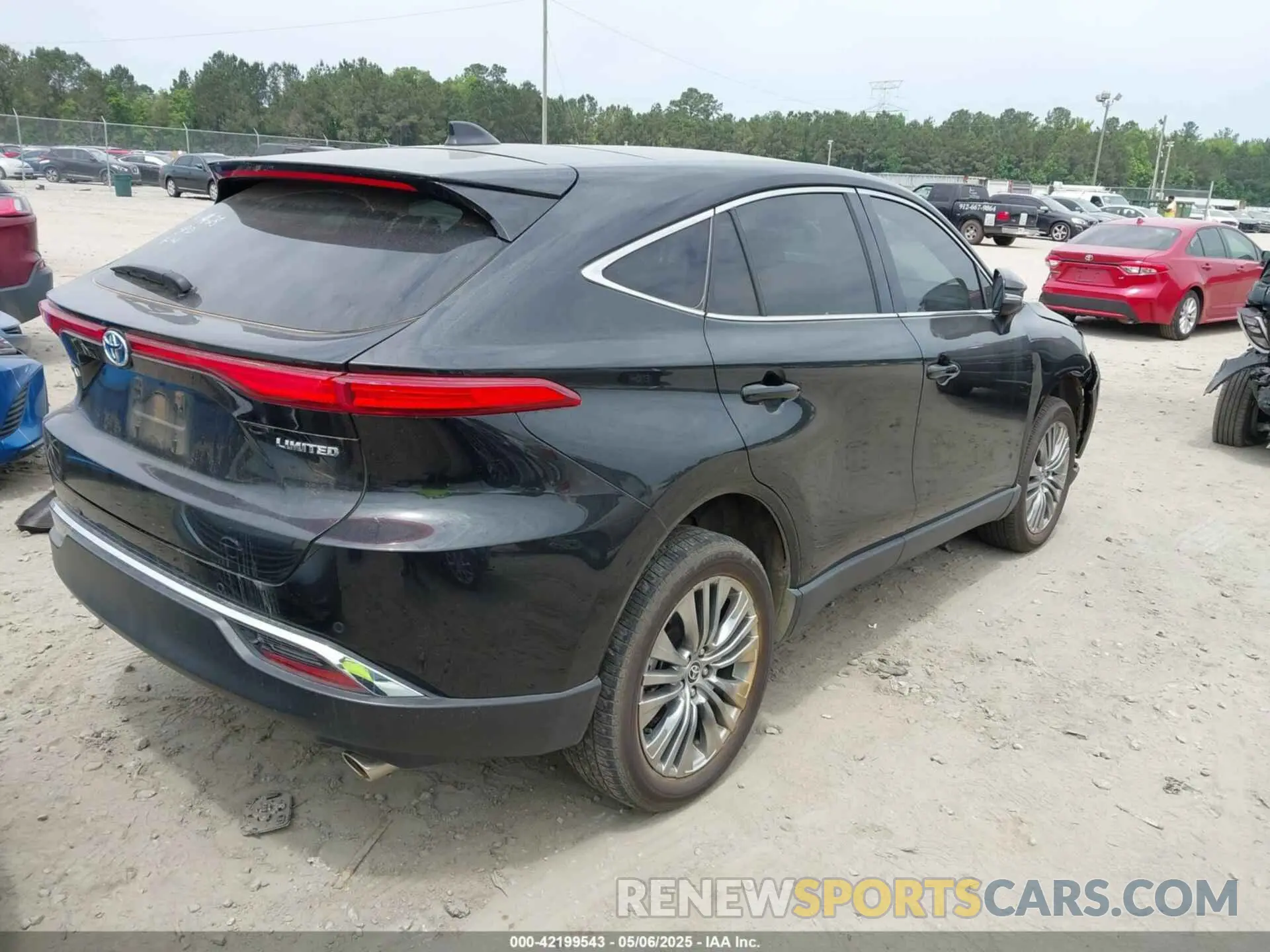 4 fotografías del automóvil dañado JTEAAAAH5PJ150438 TOYOTA VENZA 2023