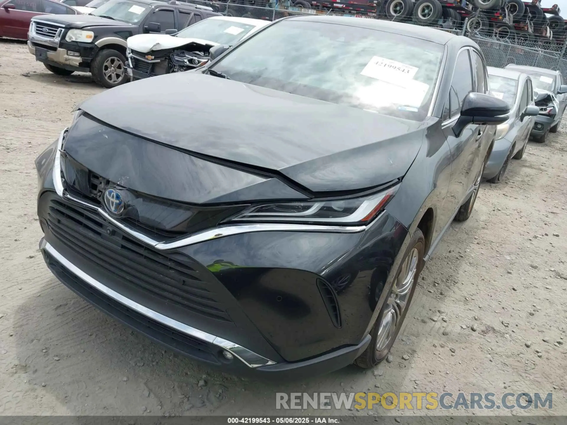 6 fotografías del automóvil dañado JTEAAAAH5PJ150438 TOYOTA VENZA 2023