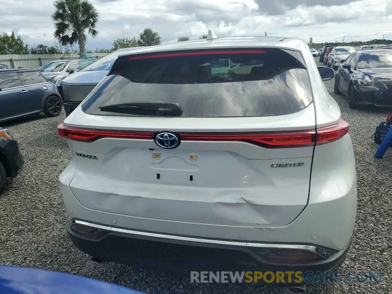 6 fotografías del automóvil dañado JTEAAAAH6PJ120459 TOYOTA VENZA 2023