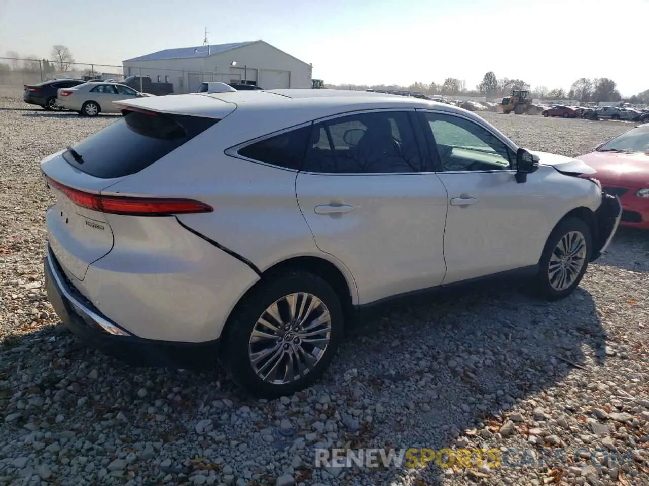 3 fotografías del automóvil dañado JTEAAAAH6PJ120879 TOYOTA VENZA 2023