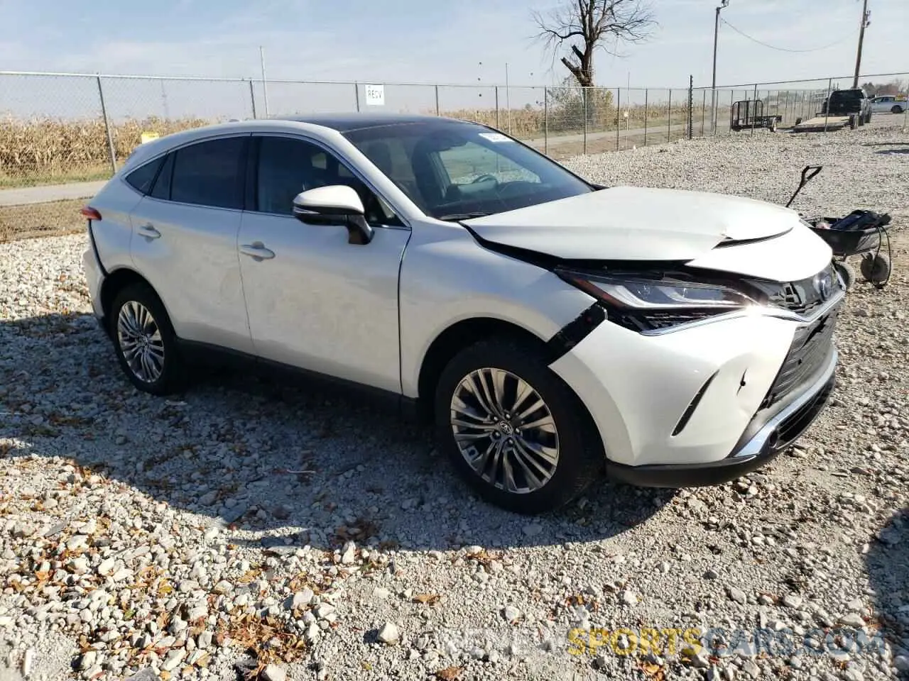 4 fotografías del automóvil dañado JTEAAAAH6PJ120879 TOYOTA VENZA 2023