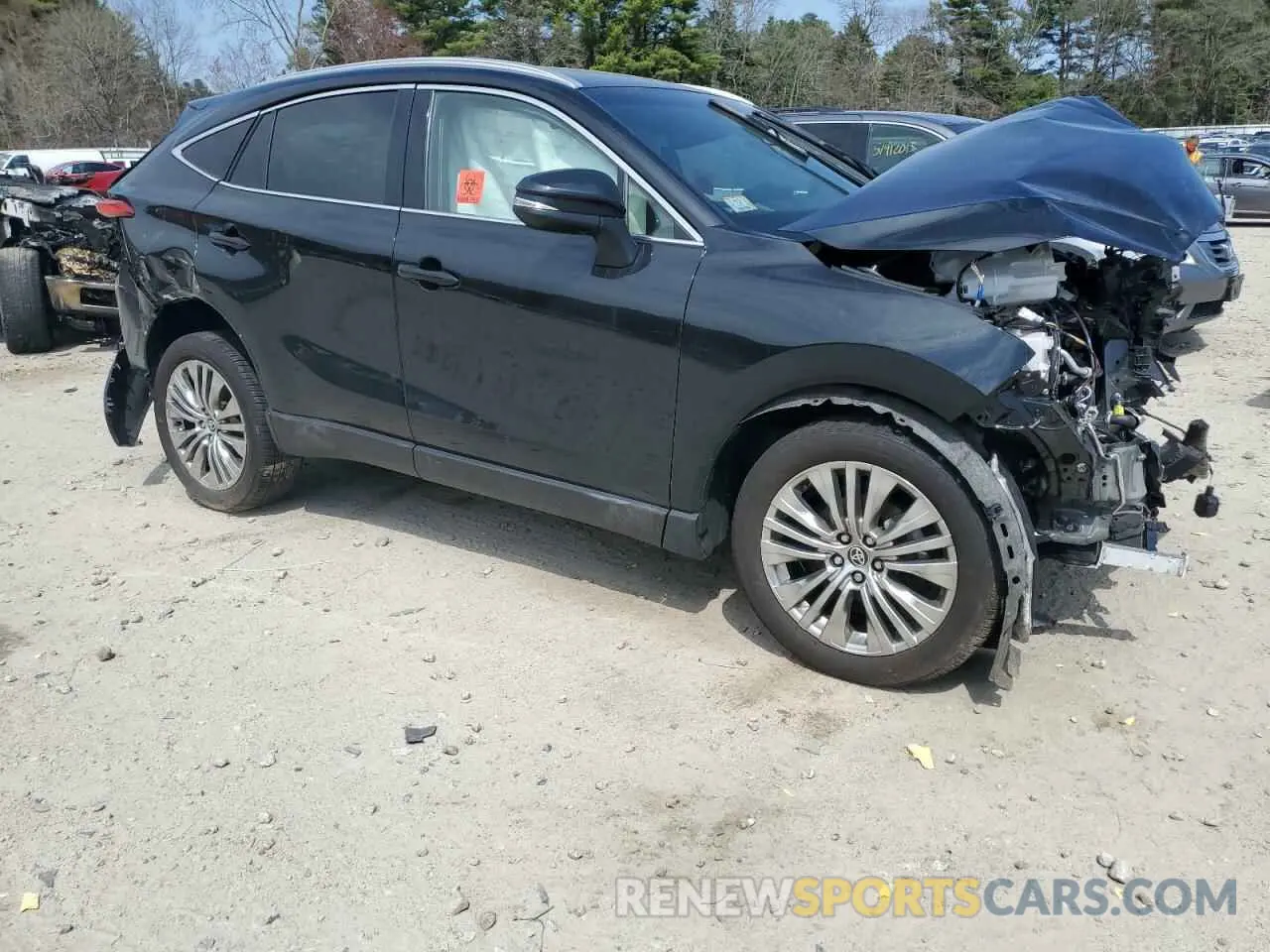 4 fotografías del automóvil dañado JTEAAAAH6PJ121045 TOYOTA VENZA 2023