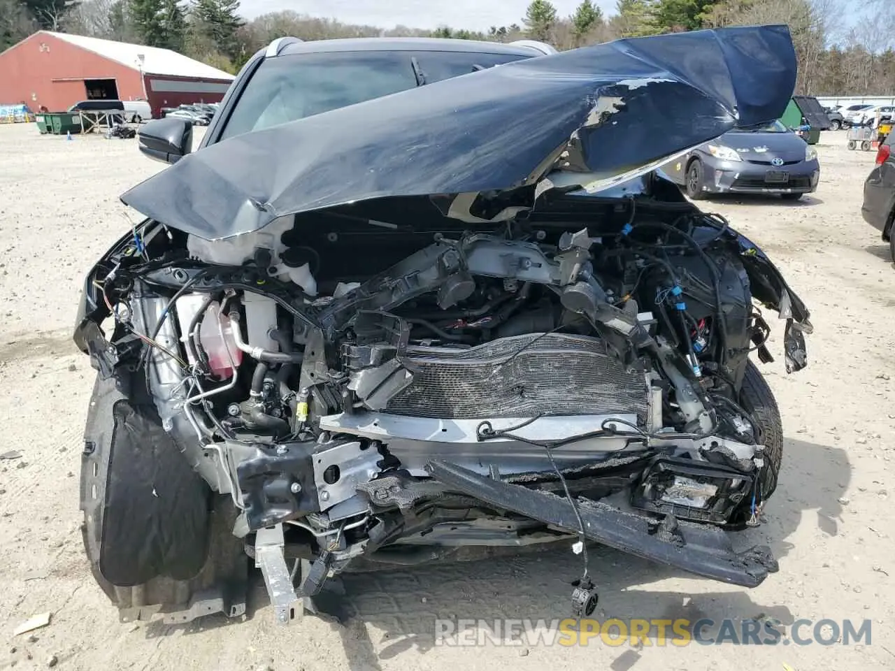 5 fotografías del automóvil dañado JTEAAAAH6PJ121045 TOYOTA VENZA 2023