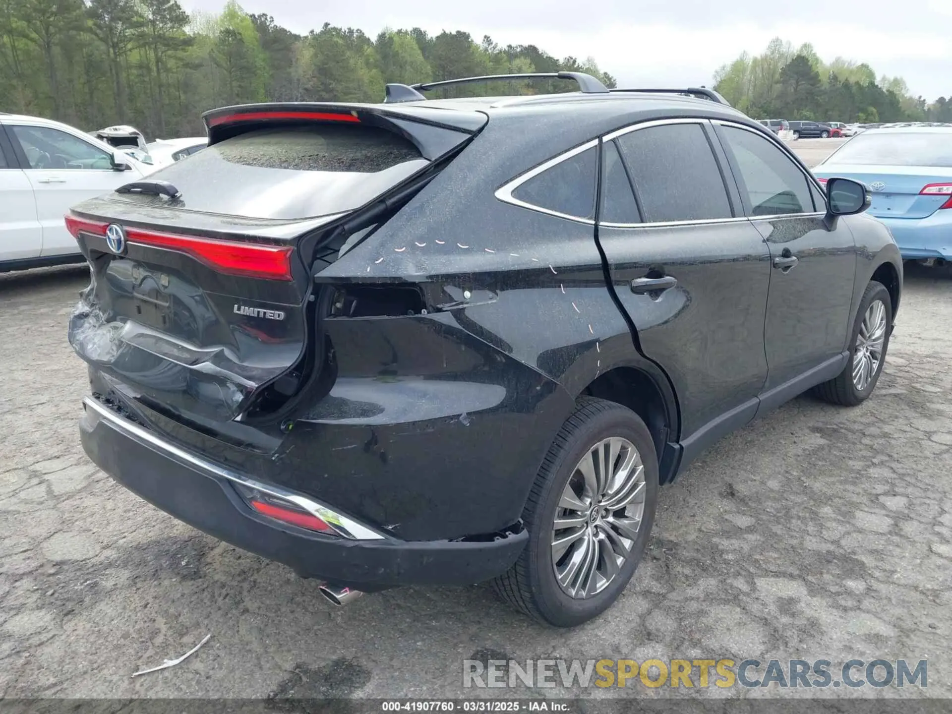 4 fotografías del automóvil dañado JTEAAAAH6PJ137925 TOYOTA VENZA 2023