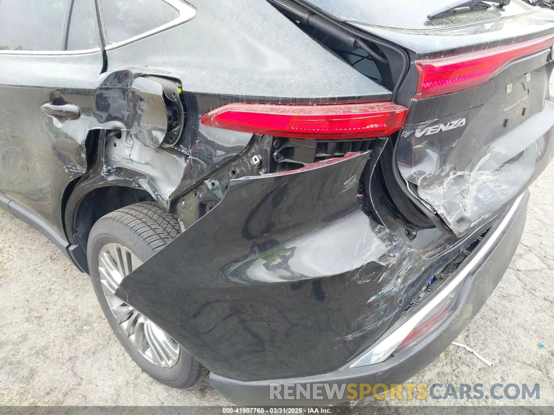 6 fotografías del automóvil dañado JTEAAAAH6PJ137925 TOYOTA VENZA 2023