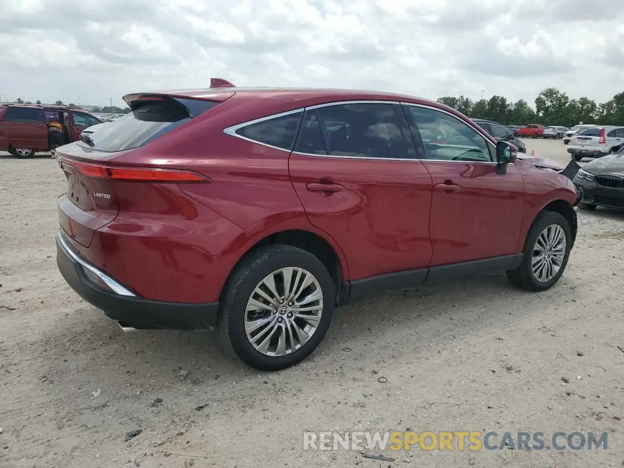 3 fotografías del automóvil dañado JTEAAAAH6PJ140923 TOYOTA VENZA 2023