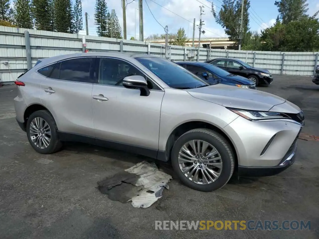 4 fotografías del automóvil dañado JTEAAAAH7PJ139103 TOYOTA VENZA 2023