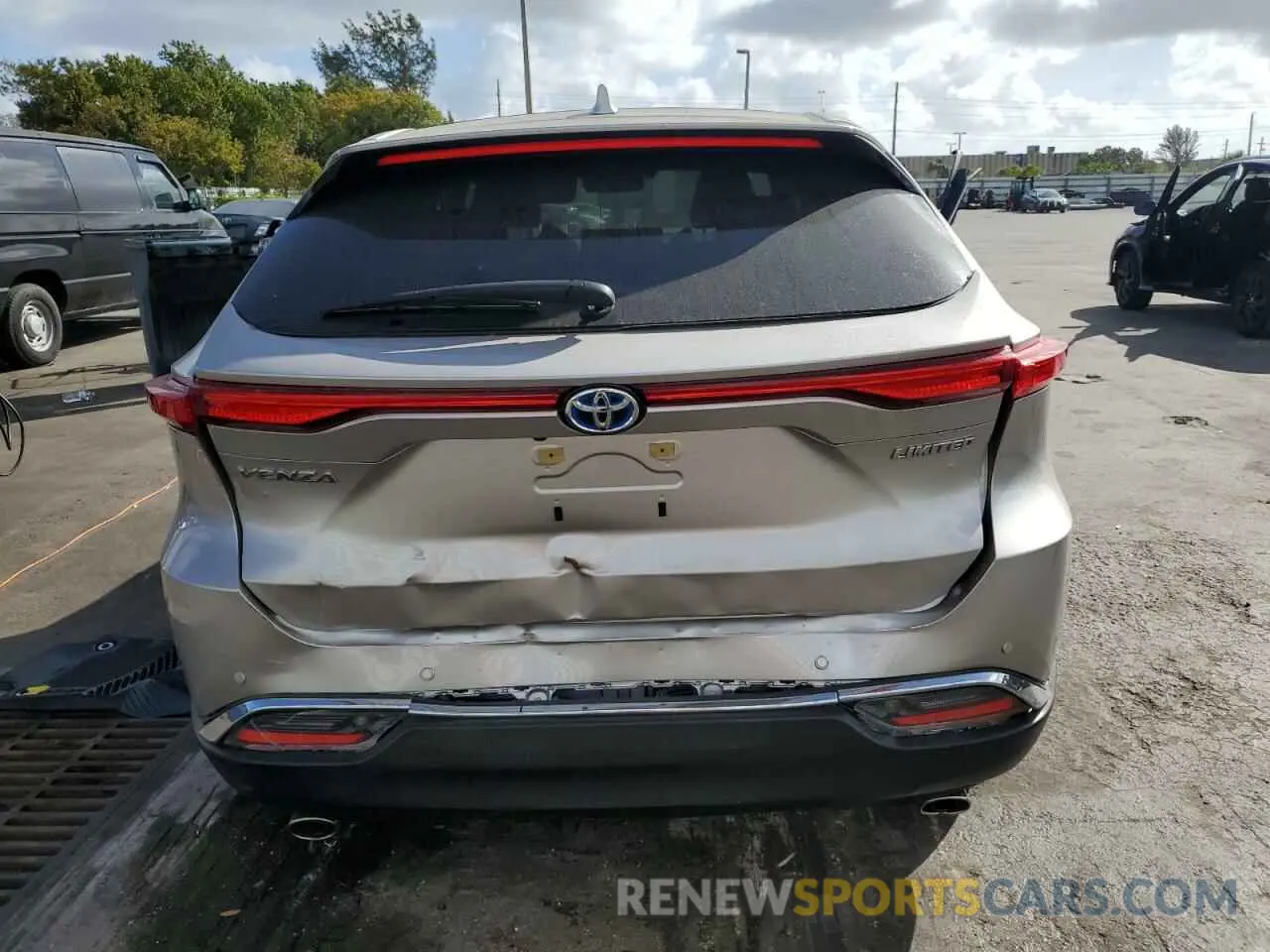 6 fotografías del automóvil dañado JTEAAAAH7PJ139103 TOYOTA VENZA 2023