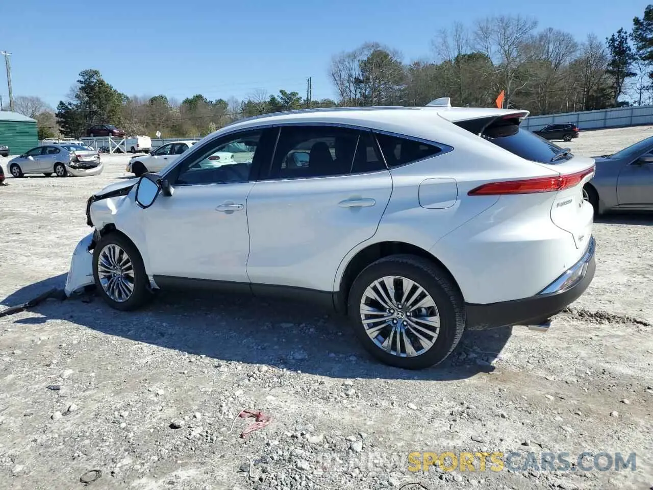 2 fotografías del automóvil dañado JTEAAAAH7PJ147024 TOYOTA VENZA 2023