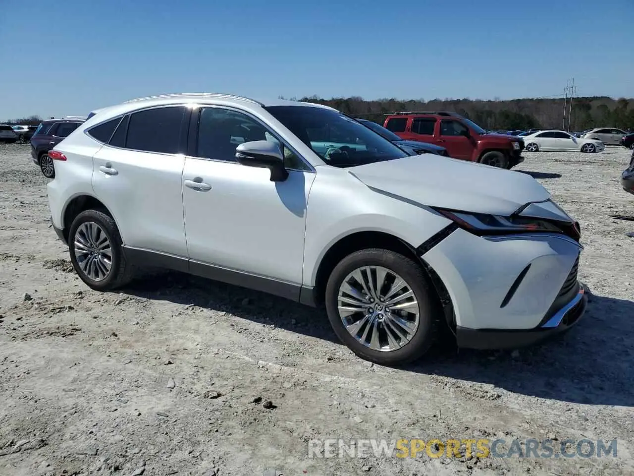 4 fotografías del automóvil dañado JTEAAAAH7PJ147024 TOYOTA VENZA 2023