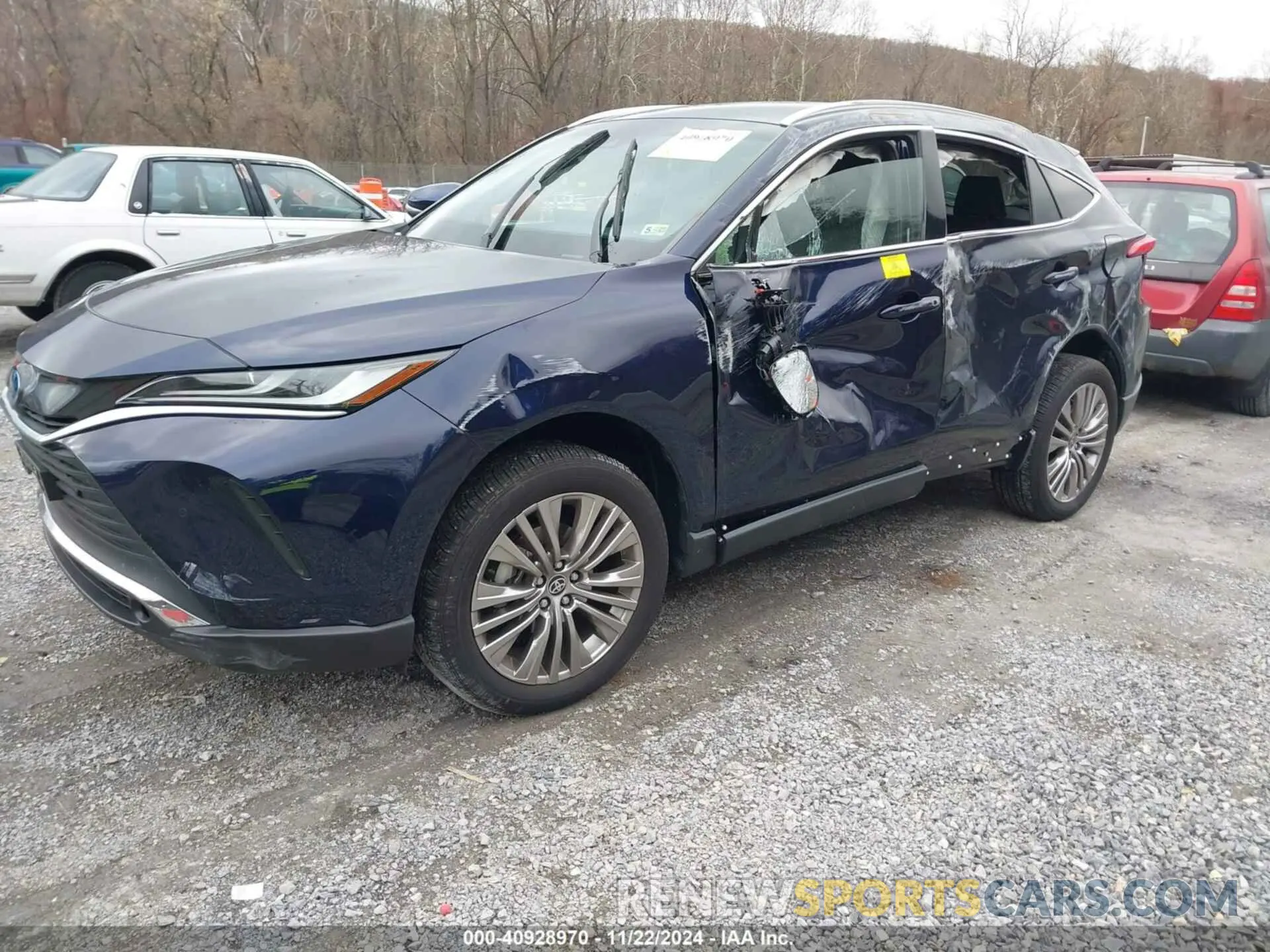 2 fotografías del automóvil dañado JTEAAAAH8PJ126859 TOYOTA VENZA 2023