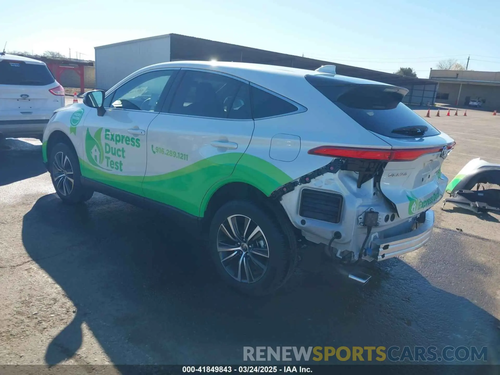 3 fotografías del automóvil dañado JTEAAAAH8PJ134055 TOYOTA VENZA 2023
