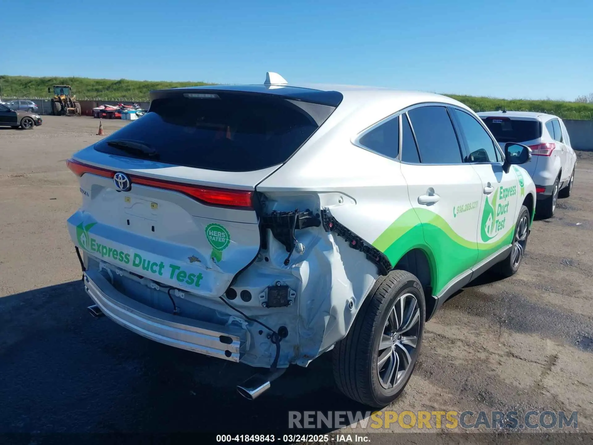 6 fotografías del automóvil dañado JTEAAAAH8PJ134055 TOYOTA VENZA 2023