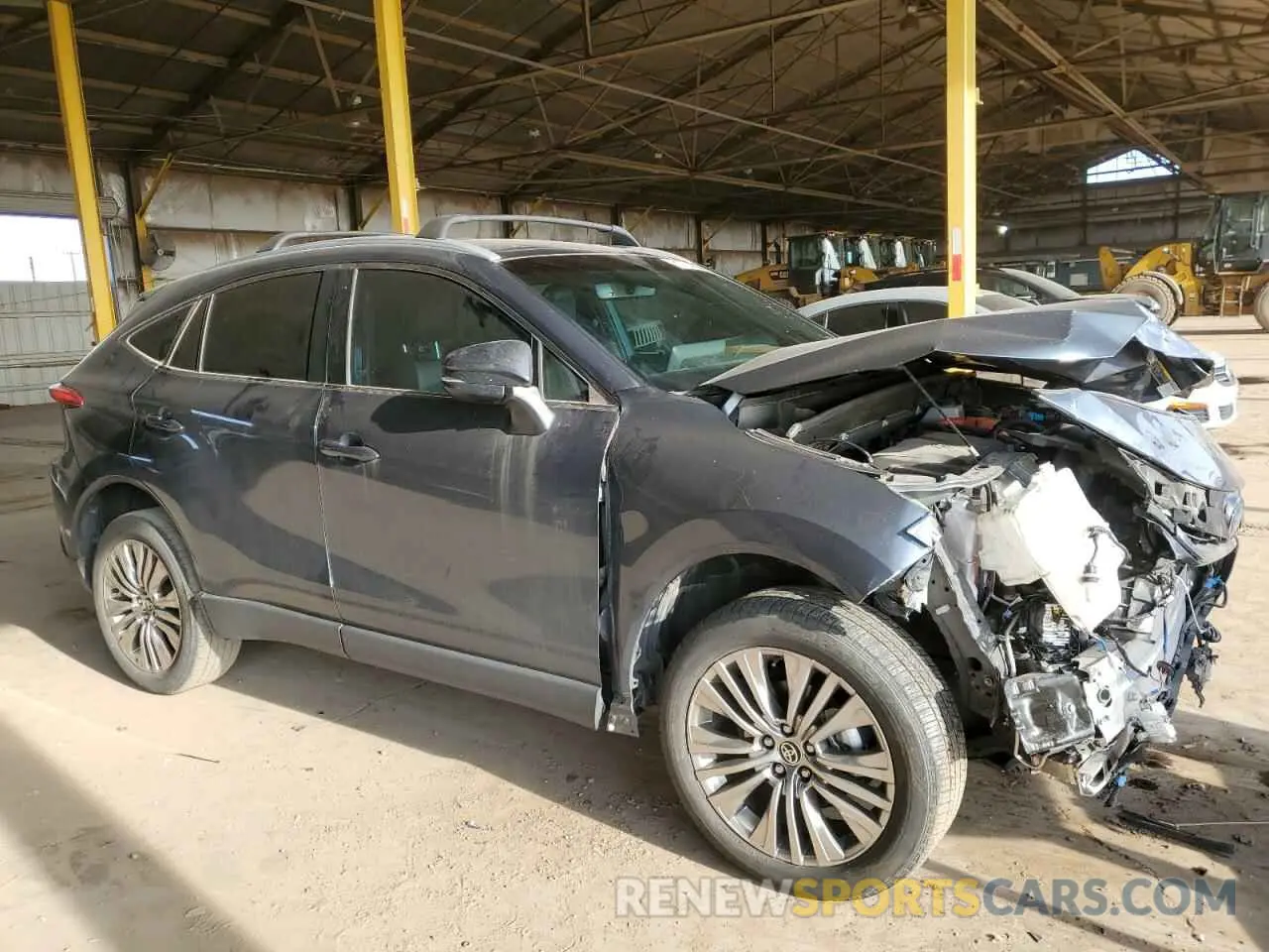 4 fotografías del automóvil dañado JTEAAAAH8PJ136324 TOYOTA VENZA 2023