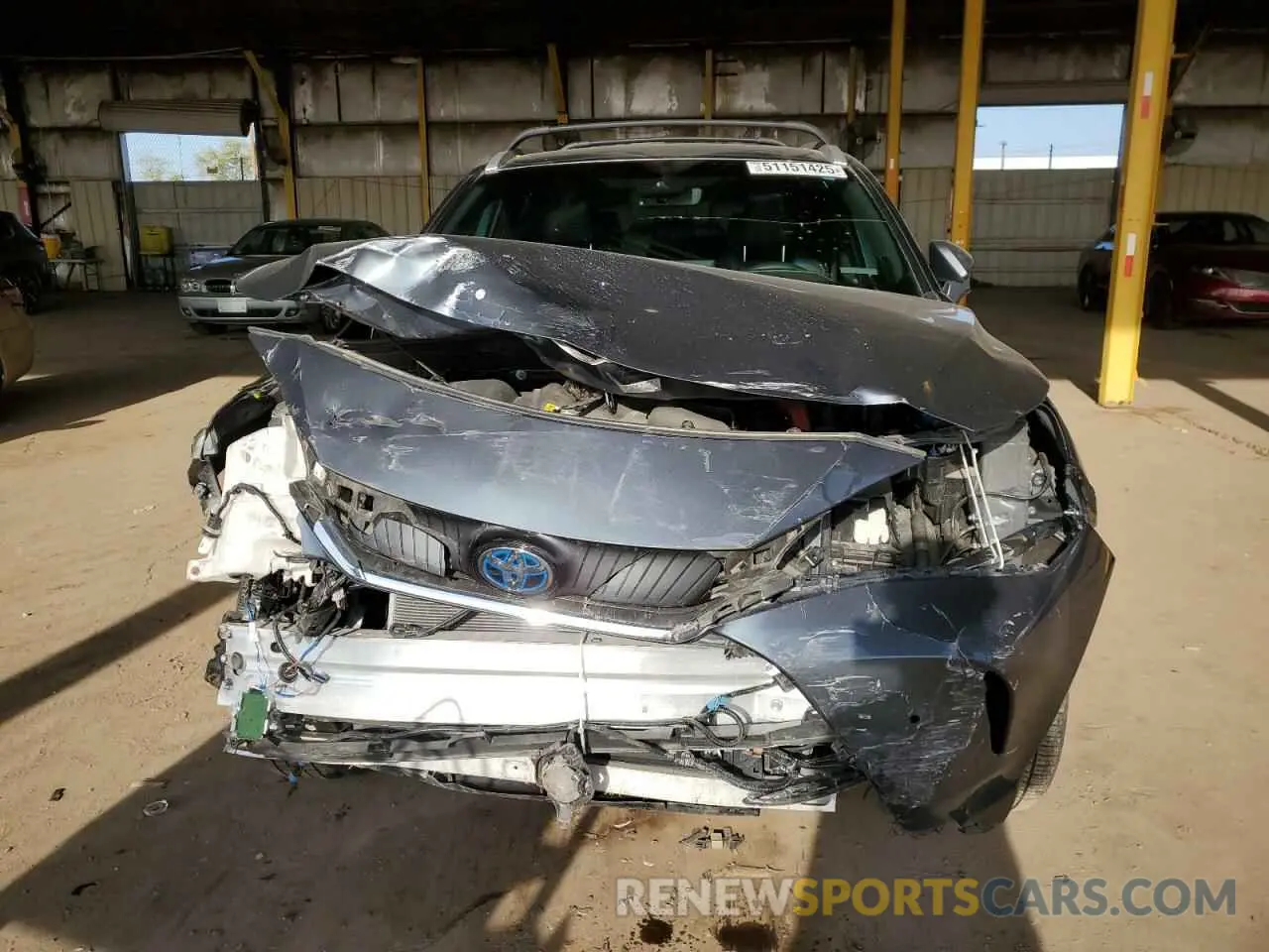 5 fotografías del automóvil dañado JTEAAAAH8PJ136324 TOYOTA VENZA 2023