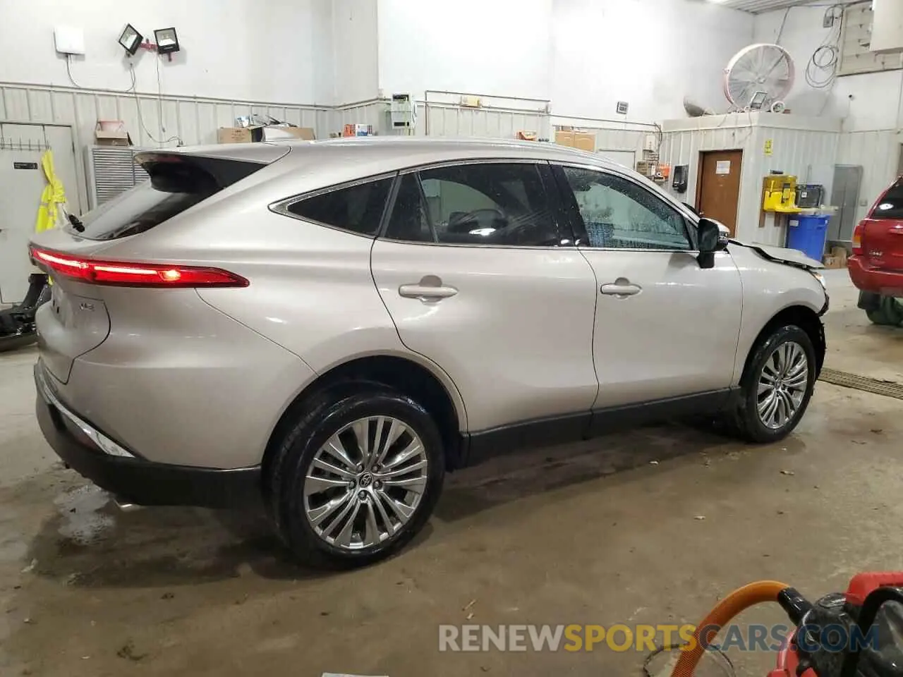 3 fotografías del automóvil dañado JTEAAAAH9PJ127633 TOYOTA VENZA 2023