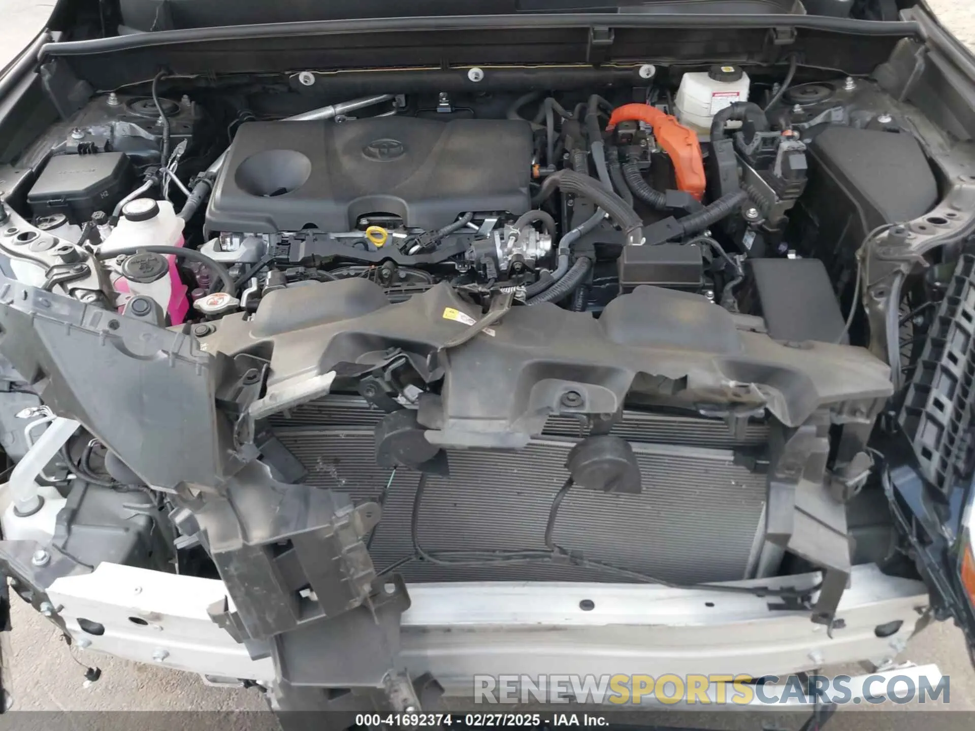 10 fotografías del automóvil dañado JTEAAAAH9PJ128913 TOYOTA VENZA 2023